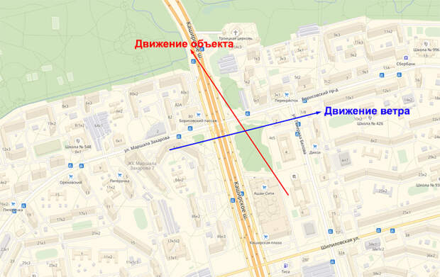 НЛО замечен над Каширским шоссе в Москве