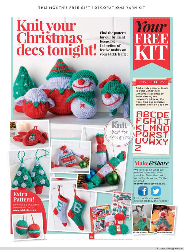 Lets Knit Single Issue №14 Nov 2014 - 紫苏 - 紫苏的博客