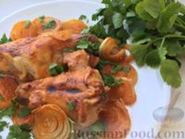 Фото к рецепту: «Кролик-неженка»