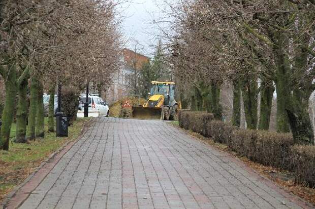 В Тамбове приступили к восстановлению благоустройства на Набережной