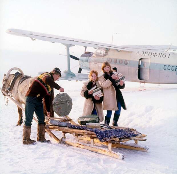 Река Лена в 1970-е годы на снимках Марка Редькина