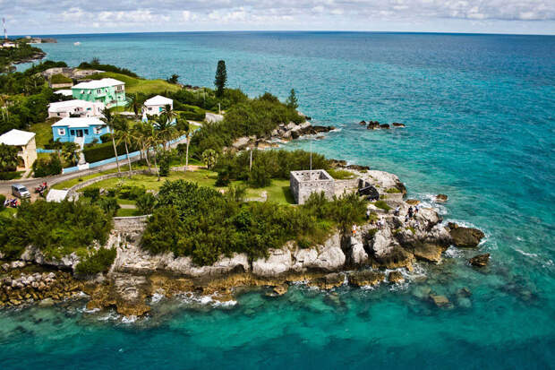 3. Сент-Джордж, Бермуды в мире, вода, планета