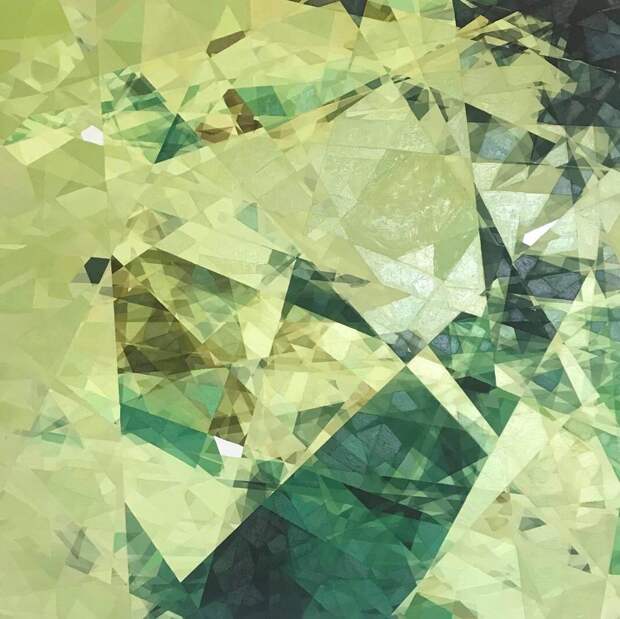Ai-Da Cartesian Painting artificial intelligence art