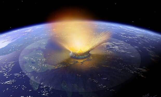 Ученые рассказали, что произойдет если в океан упадет астероид