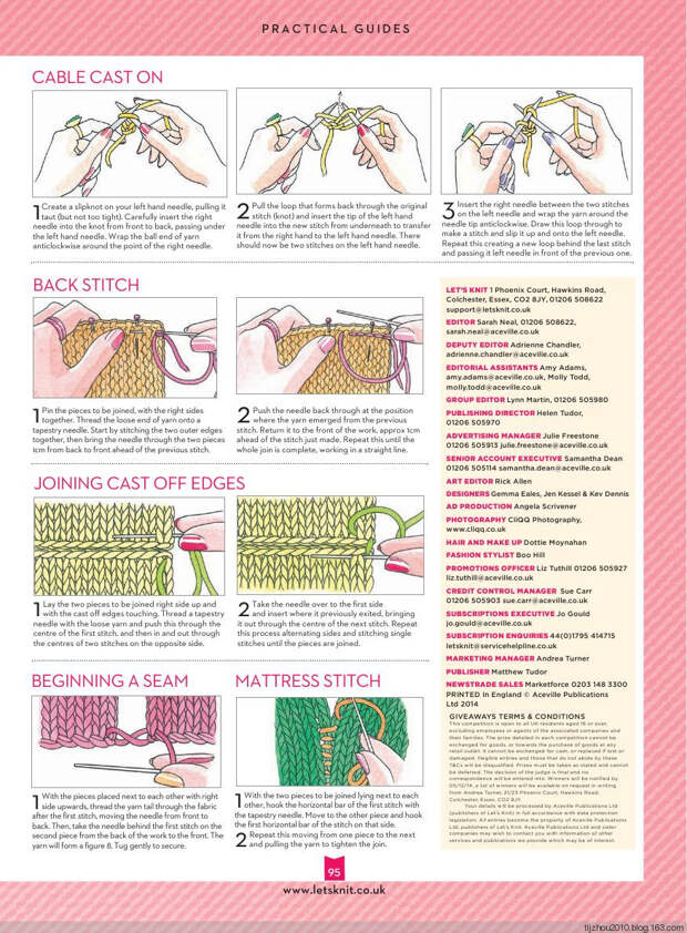 Lets Knit Single Issue №14 Nov 2014 - 紫苏 - 紫苏的博客