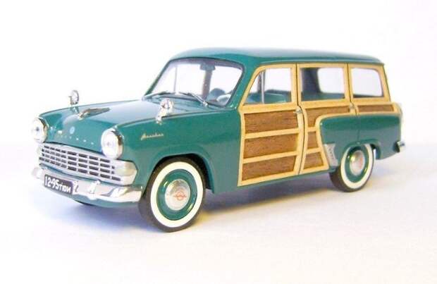 Москвич-424Э Woody авто, автодизайн, газ, запорожец, моделизм, модель, москвич, советские автомобили