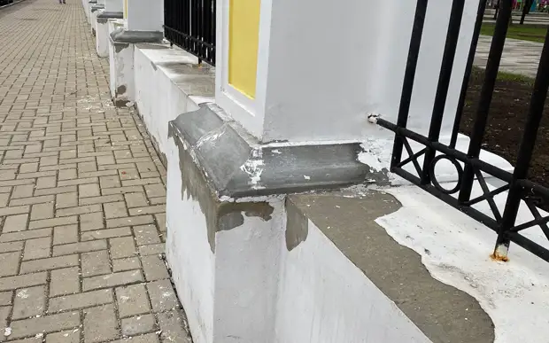 В Рязани ограда Верхнего городского сада ждёт ремонта