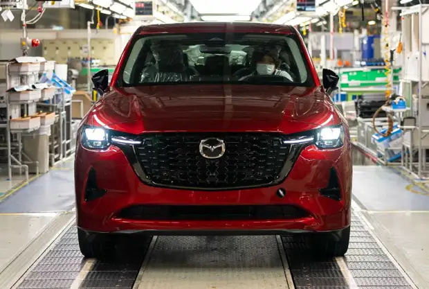 Mazda собрала первую партию премиальных кроссоверов CX-60