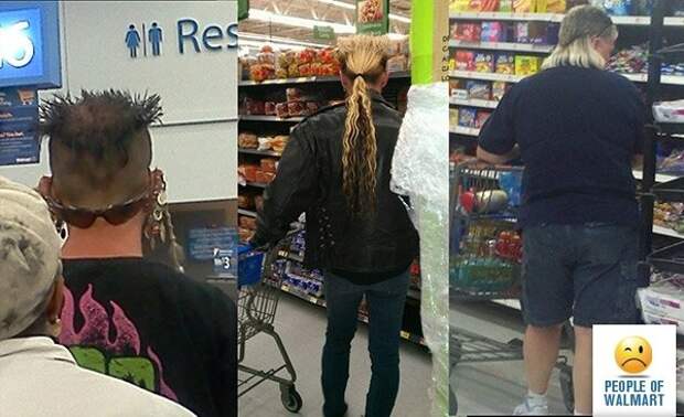 Странные посетители американских супермаркетов People Of Walmart, америка, люди, магазин, мода, одежда, чудики
