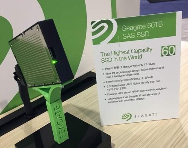 SSD от Seagate на 60 ТБ