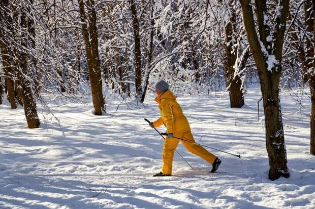 Где в округе покататься на лыжах