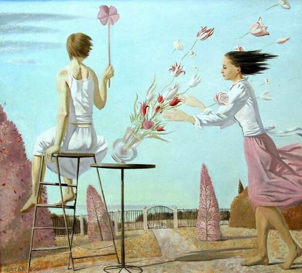 Художница. Агафья Белая