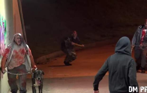 Зомби заполонили итальянский город: видео от пранкеров стало хитом YouTube