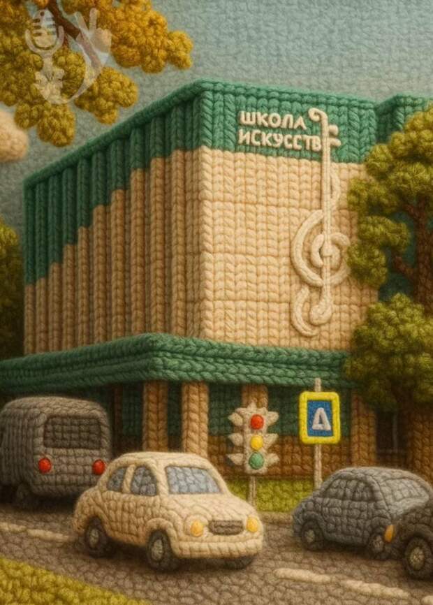 «Вязаный Майкоп»: Соцсети покоряет уютный цифровой арт от сообщества «Говорит Адыгея»