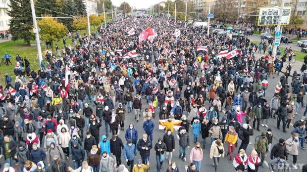 Протесты в Минске. 18.10.2020