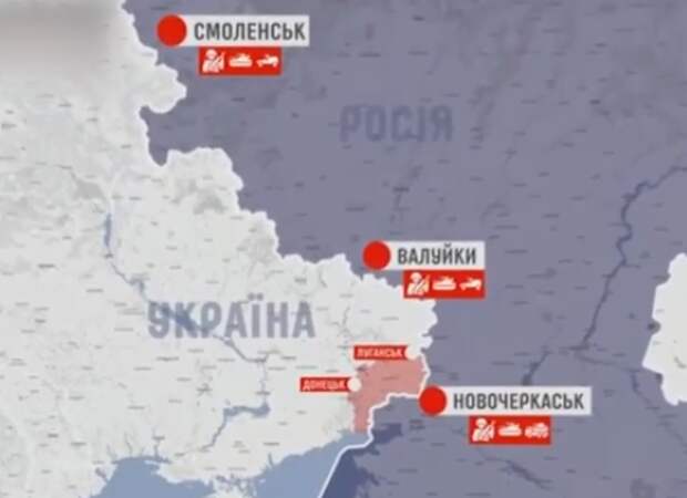 Россия стянула к границам Украины 3 дивизии для наступательных действий