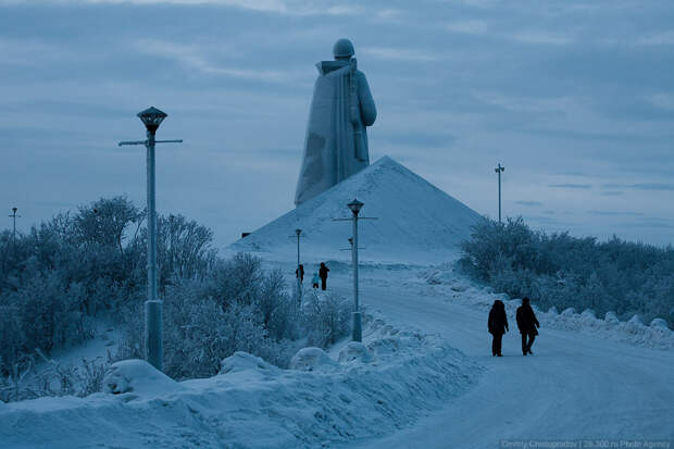 Заполярье. Суровый Мурманск.