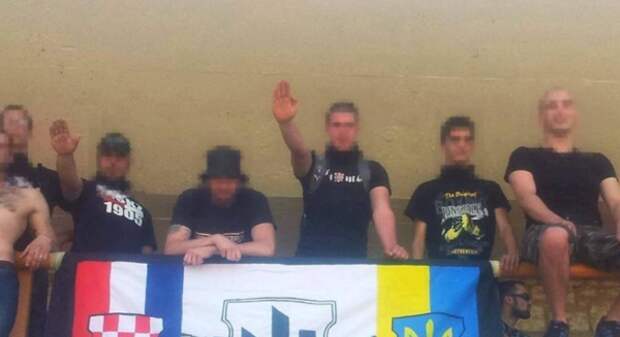 Хорватские неонацисты солидаризируются со своими единомышленниками из Украины
