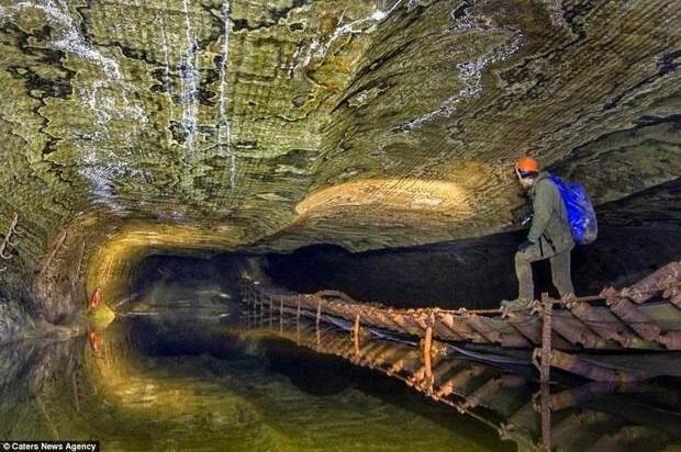 Психоделическая соляная пещера под Екатеринбургом