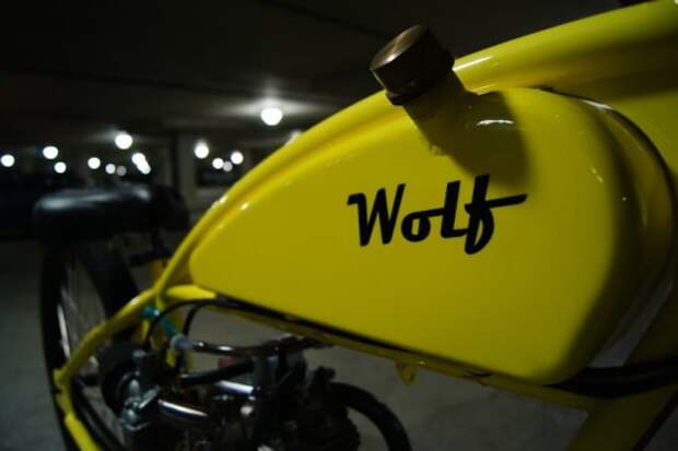 Кастом из мопеда от Wolf Creative Customs