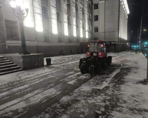 Тульские коммунальщики вышли на круглосуточное дежурство из-за непогоды