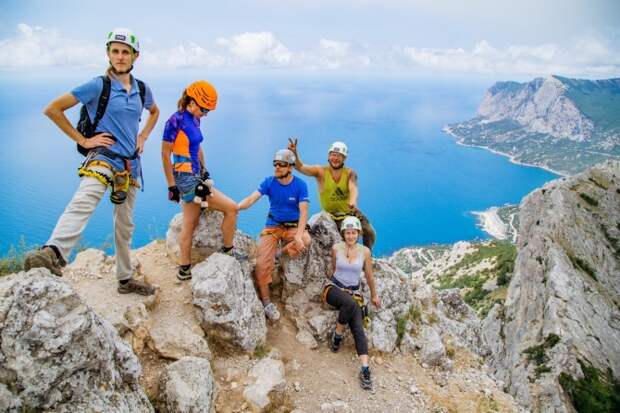 IMG_0639 Виа Феррата в Крыму. Гора Ильяс кая (Альпинизм, via ferrata, ferrata, деликли, гид, проводник)