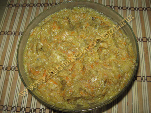 Получившийся фарш