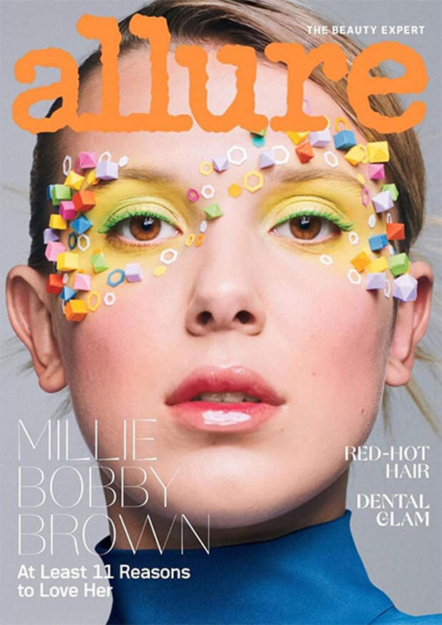 Милли Бобби Браун на обложке Allure