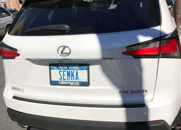 «Русские» автомобильные номера в США (25 фото)