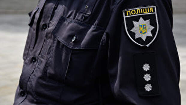Сотрудники Украинской полиции. Архивное фото