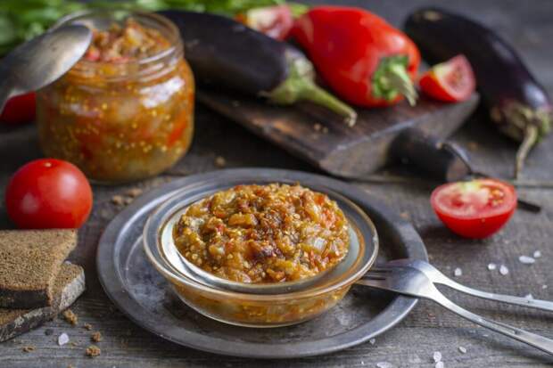 Икра из баклажанов в мультиварке