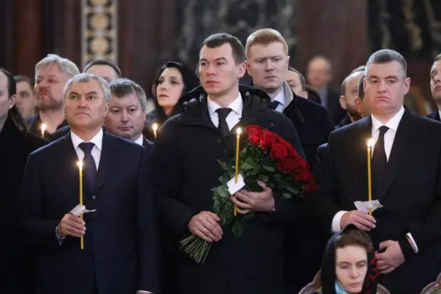 Как в Москве прощаются с Владимиром Жириновским