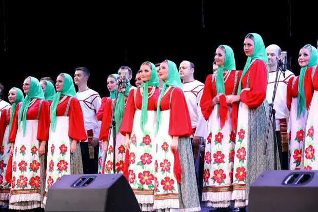 Концерт Хора Пятницкого в Московском международном Доме музыки