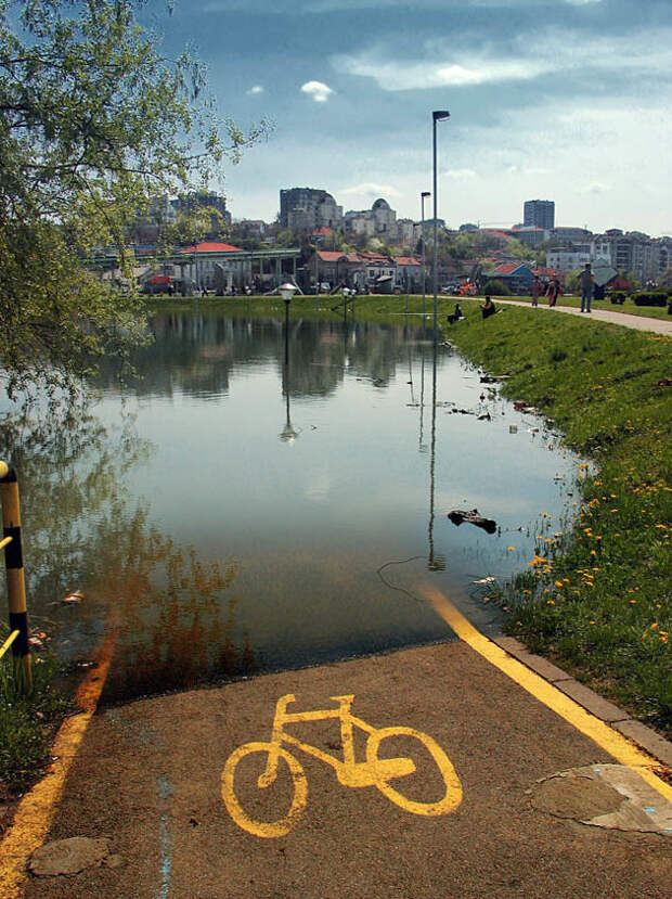 Тяжела и неказиста жизнь велосипедиста