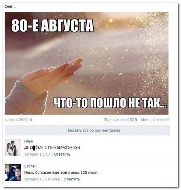 Голоса из соцсетей