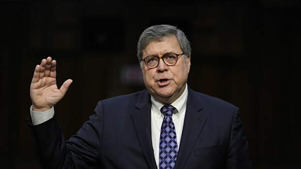 Кандидат на пост генпрокурора, глава минюста США Уильям Барр