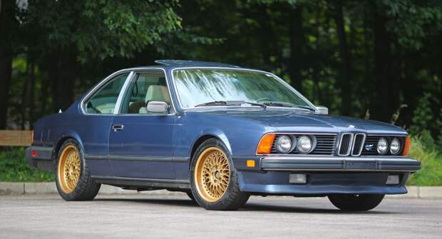 BMW 635 CSi 1985 года после 35 лет в гараже