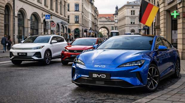BYD планирует продать в 2026 году за границей 1,3 млн автомобилей