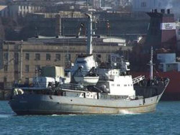 Разведывательный корабль "Лиман" затонул после столкновения