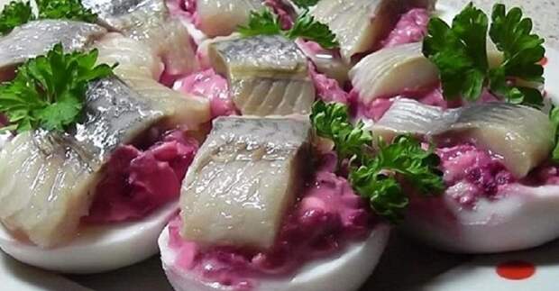 ленивая шуба в яйцах