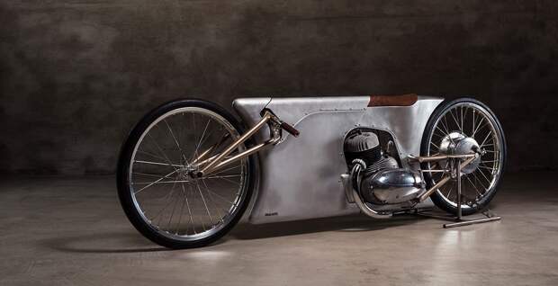 Самый быстрый кастом steampunk на базе Ява 350 Sprint