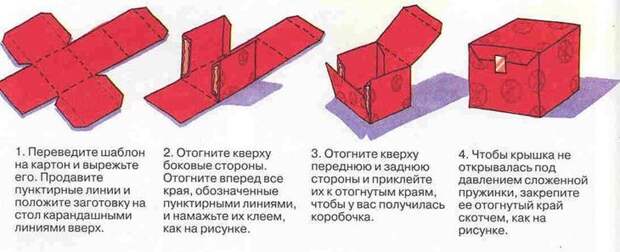 Красивые коробочки для подарков своими руками