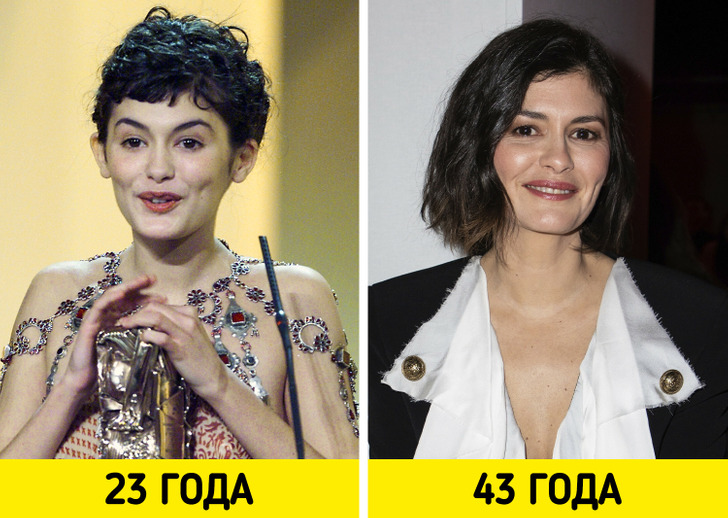 Знаменитые французские актёры на снимках тогда и сейчас