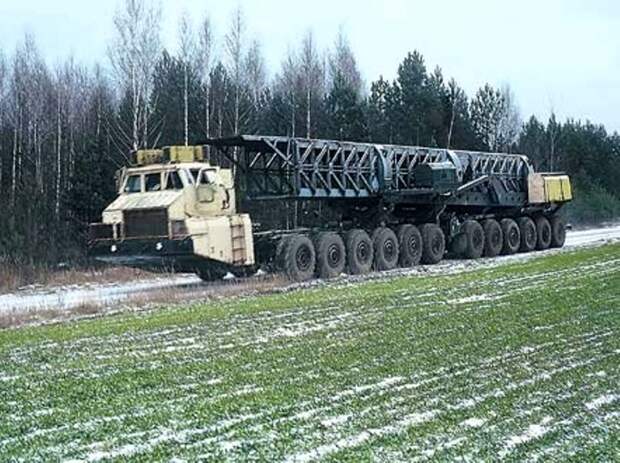Двенадцатиосный МАЗ-7907 - гигант ядерного апокалипсиса маз, ссср