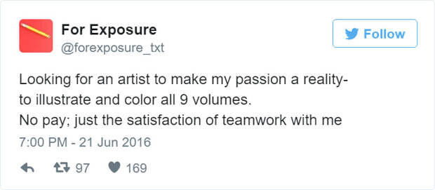 For Exposure