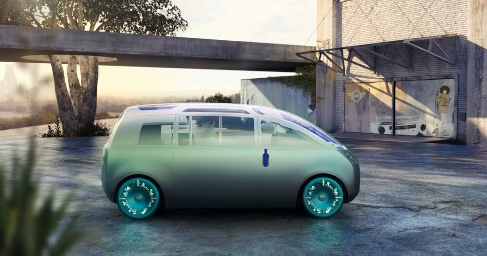 BMW представляет концепт MINI Electric Van.