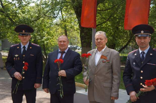 Церемония. Фото: Пресс-служба УВД по ЮВАО