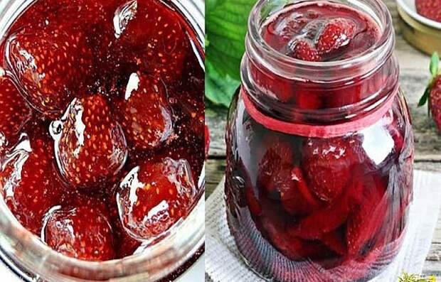 Необычное варенье из клубники