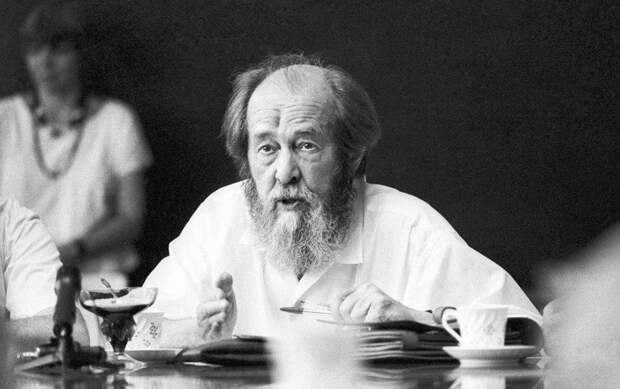 Александр Солженицын. Фото: открытый источник