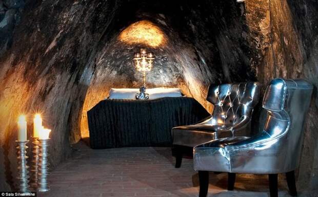 Саса Силвермайн - Швеция Гостиницы, необычно, отели, пещеры, сервис, скалы, туризм, шахты
